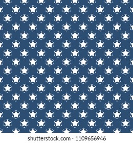 blue - white stars background vector. for card, poster icon