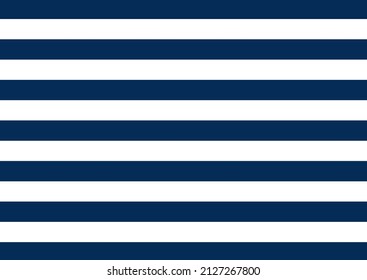Blue and white striped background. textile sailor summer anchor symbols pattern. 