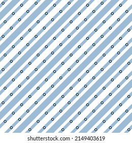 Blue and white striped. Vector illustration.