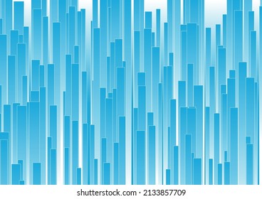 Blue and white stripes geometric tech abstract background. Vector graphic design