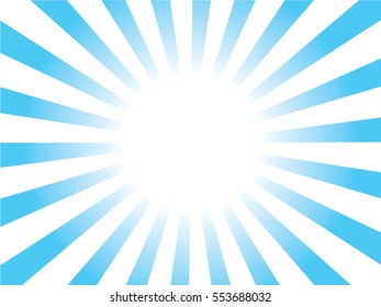 Similar Images, Stock Photos & Vectors of blue and white Sunburst ...