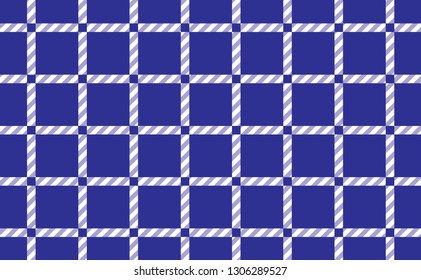 blue and white tartan plaid pattern.Vector illustration.EPS-10.