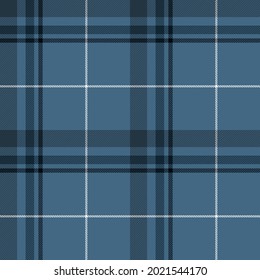 Blue and white tartan plaid Scottish seamless pattern.Texture from tartan, plaid, tablecloths, clothes, shirts, dresses, paper, bedding, blankets and other textile products.