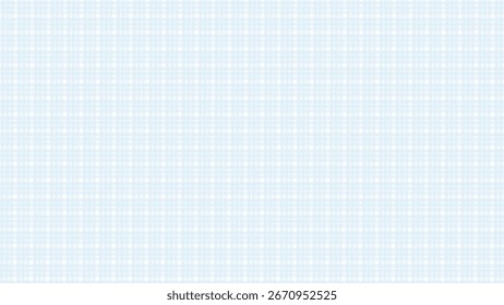 Blue and white tartan seamless pattern.  Plaid background with blue stripes.