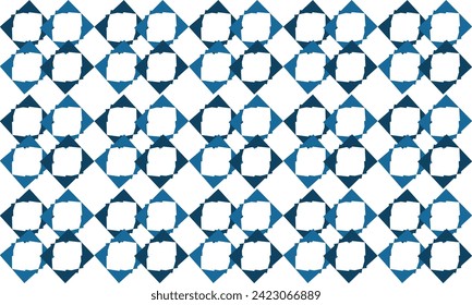 blue and white texture, two tone blue green diamond checkerboard repeat pattern, replete image, design for fabric printing