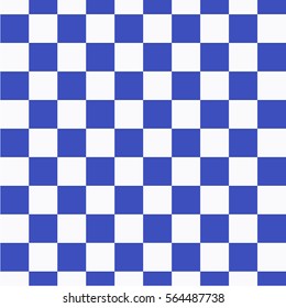 Blue And White Tile Pattern, Chess, Square.