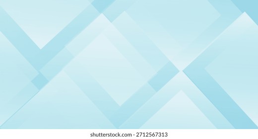 Fondo abstracto del gradiente del triángulo azul y blanco para el concepto corporativo, Plantilla, cartel, folleto, Sitio web, diseño del volante. Ilustración vectorial

