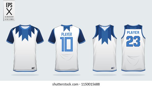 jersey design blue and white