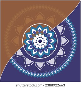 arte de diseño de vector azul