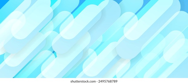 Blue and white vector gradient abstract background design