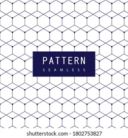 Blue and white vector pattern design, modern and stylish. Vector illustration.
