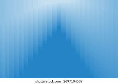 Blue and white vertical blocks digital abstract gradient background