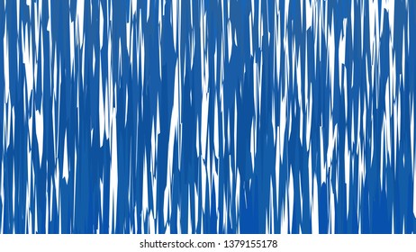 Blue and White Vertical Lines And Stripes Background Vector Illustration