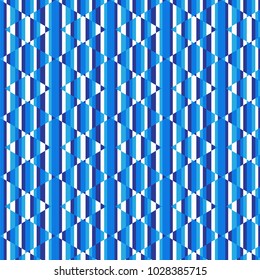 blue white vertical striped diamond shape pattern background vector illustration image