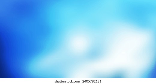 Blue and White Wallpaper, Background, Flyer or Cover Design for Your Business with Abstract Blurred Texture - Applicable for Reports, Presentations, Placards, Posters - Trendy Creative Vector Template