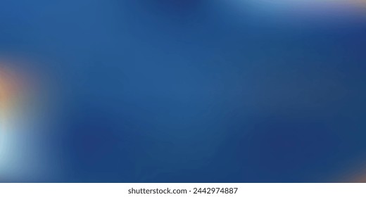 Blue and White Wallpaper, Background, Flyer or Cover Design for Your Business with Abstract Blurred Texture - Applicable for Reports, Presentations, Placards, Posters - Trendy Creative Vector Template