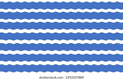 blue and white wave seamless repeat pattern abstract background, replete image design for fabric printing 