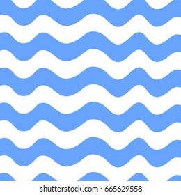 Blue and White waves abstract background. 