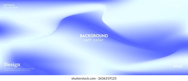 Fondo de textura abstracta ondulada azul blanco. Combinación de luz y oscuridad. Diseño minimalista en color pastel
