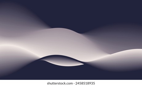 Fondo de degradado ondulado azul y blanco. Fondo borroso. Fondo para la cubierta del Web, presentación, Anuncio, cartel.