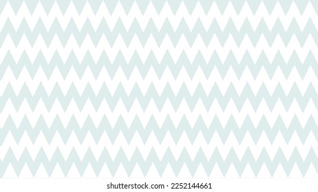 Blue with white zigzag background