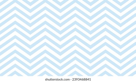 Blue and white zigzag wave geometric background