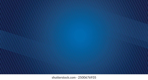 blau. Breitbild-gestreifter Hintergrund. Digitales Bild mit abgewinkelten Streifen