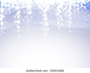 Blue Winter Background
