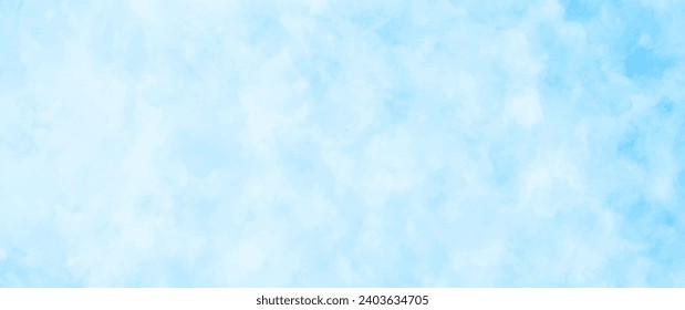 Blue winter vector art background with ice for cover design, cards, flyer, poster, banner. Hand drawn Christmas illustration. Merry Christmas! Glass texture. Frozen glass backdrop. Snow. Blue sky. 