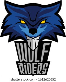 Blue Wolf Riders Gaming Logo