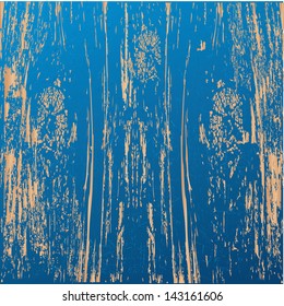 Blue Wooden Texture,vector