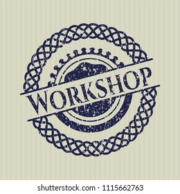 Blue Workshop distressed rubber seal