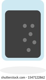 blue writing board graphic vector