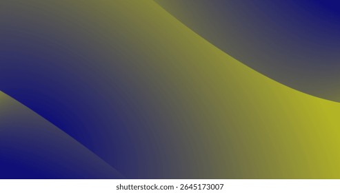 Blue Yellow Abstract background with Fluid Shape Vector illustration Gradient Wallpaper design