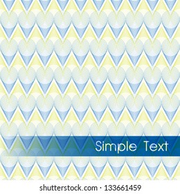 blue yellow abstract background vector