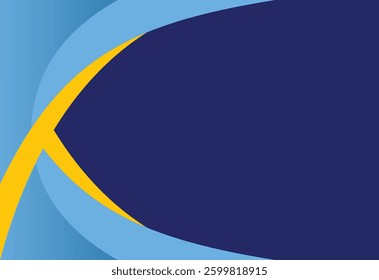 Blue and yellow abstract background. Vector illustration. Can be used for web design.