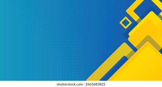 Vetor de fundo abstrato azul e amarelo com textura azul, composição de fundo azul e amarelo. Azul e amarelo, fundo moderno , fundo amarelo