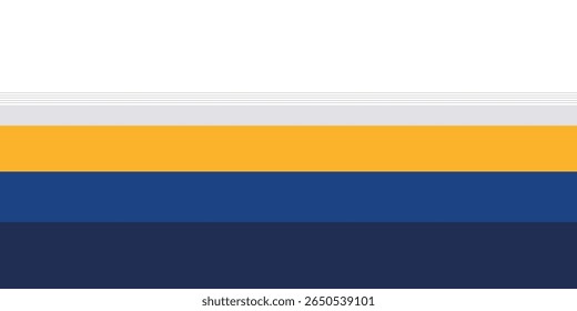 Fondo geométrico abstracto azul y amarillo Ilustración vectorial moderna
