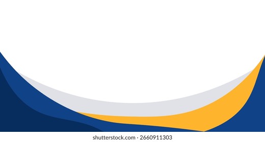 Blaue und gelbe abstrakte geometrische Hintergrund Vektorgrafik
