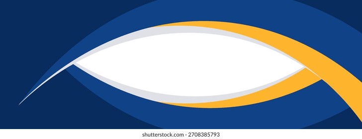 Vetor de fundo geométrico abstrato azul e amarelo ilustração eps10