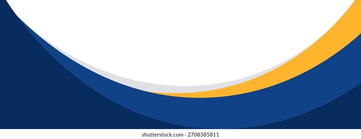 Ilustración vectorial de fondo geométrico abstracto azul y amarillo