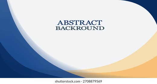 Ilustração do vetor de fundo geométrico abstrato azul e amarelo