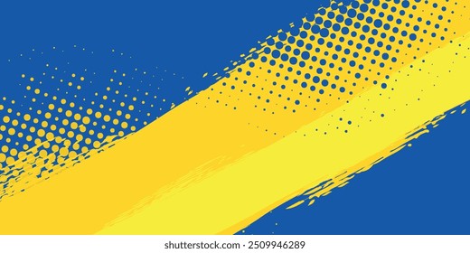 blauer und gelber abstrakter farbiger Texturhintergrund