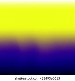 blue and yellow background vector illustration for landing pages or game design. Advertisement flyer two colored waved. 