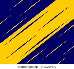 Blue and yellow background with a very attractive and eye-catching style