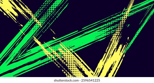 blue yellow color pattern gradient grunge textur background. modern vector illustration. eps 10