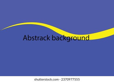 blue and yellow color wave abstrack backgroun designe.