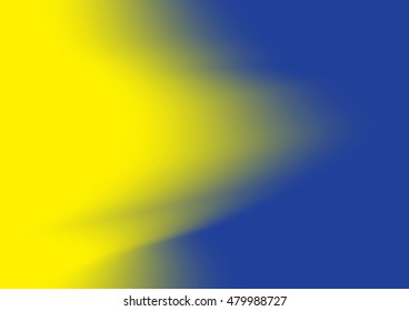 Blue and yellow gradient abstract background