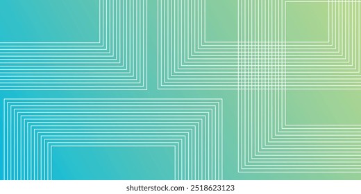 blue and yellow gradient geometric shape background. vektor