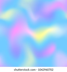 Blue yellow gradient mesh. Abstract square vector background. Soft color gradient seamless pattern. Candy color palette. Seamless tile background. Blurry color abstraction. Blurred colorful swatch.